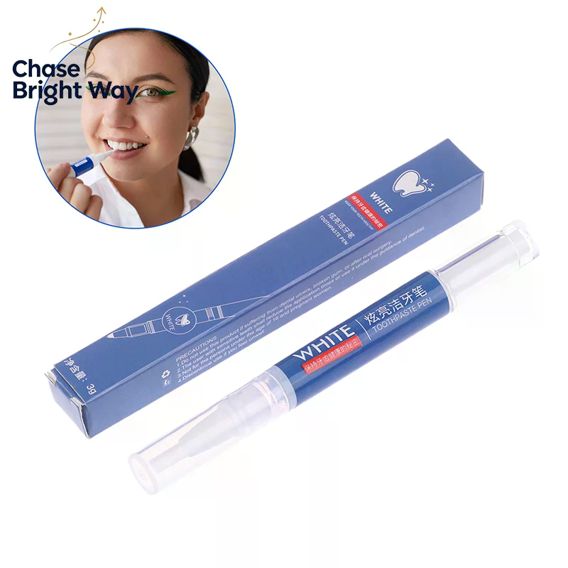 Teeth Whitening Gel Pen - 3mlの歯のホワイトニング用ジェルペン。歯の着色を効果的に除去し、歯を明るくします。口腔ケア用。歯のホワイトニングツール。