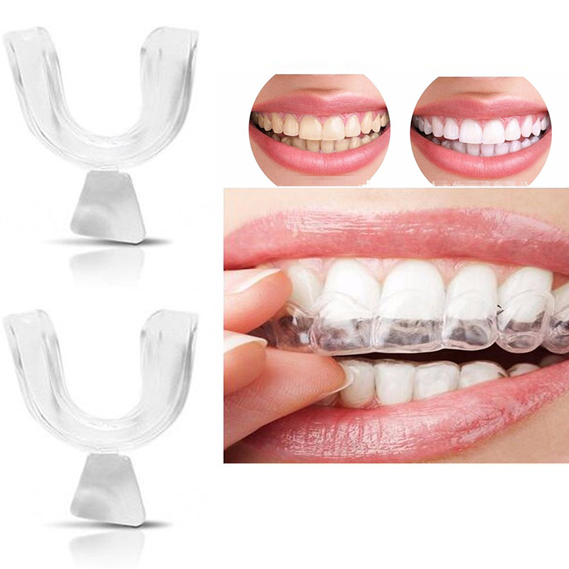 Dental Guard Night - 快適フィットシリコンマウスガード、夜用歯ぎしり防止、歯ぎしり対策、いびき防止、毎日の歯のホワイトニング、口腔ケア用品