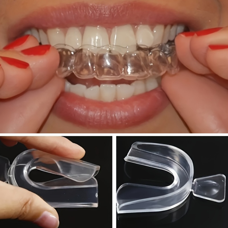 Whitening Teeth Dentist - 男女兼用歯列矯正シリコン製透明歯科矯正トレイ、ホワイトニング、歯並び矯正、夜間使用、歯のケアツール
