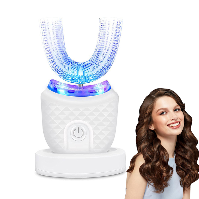 Teeth Whitening Quick - U字型充電式ライトクイックホワイトニング歯のホワイトナー、プロ仕様の歯のホワイトニングキットで白い笑顔を実現