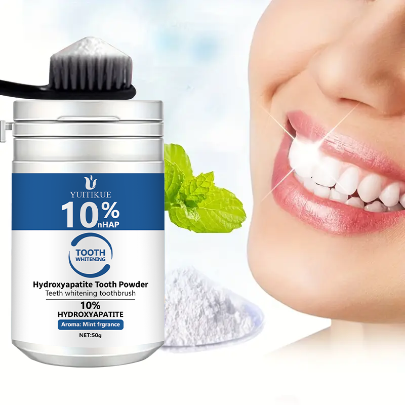 YUTIKUE 10% nHAP歯磨き粉 50g - ハイド - Teeth Whitening Powder のレビューと価格
