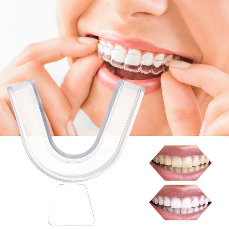 快適フィットシリコンマウスガード、夜用歯ぎしり防止、歯ぎしり - Dental Guard Night のレビューと価格