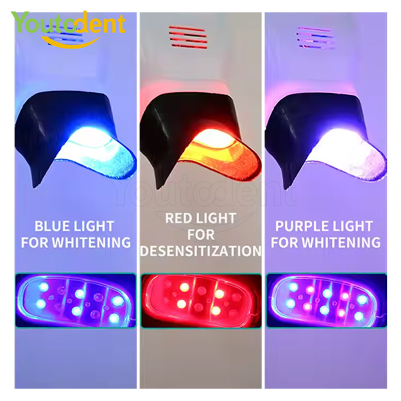 プロフェッショナル歯科 3 色ライトランプ歯ホワイトニングマ - Teeth Whitening Light のレビューと価格
