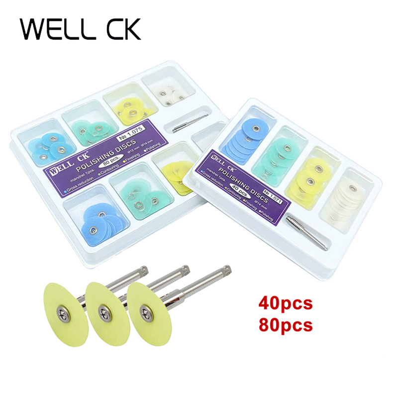 よく CK 40/80 個歯科研磨ディスク総削減輪郭マンドレ - Whitening Teeth Dentist のレビューと価格