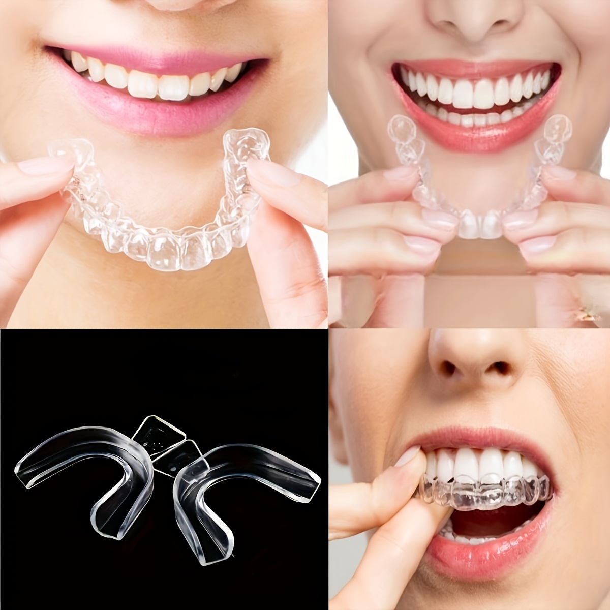 男女兼用歯列矯正シリコン製透明歯科矯正トレイ、ホワイトニング - Whitening Teeth Dentist のレビューと価格