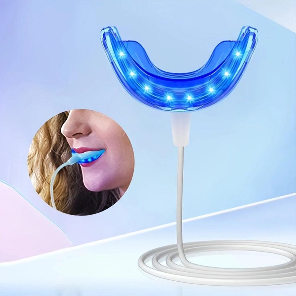 歯のホワイトニング促進器 スマートLEDブルーライト ポータ - Teeth Whitening Gum のレビューと価格