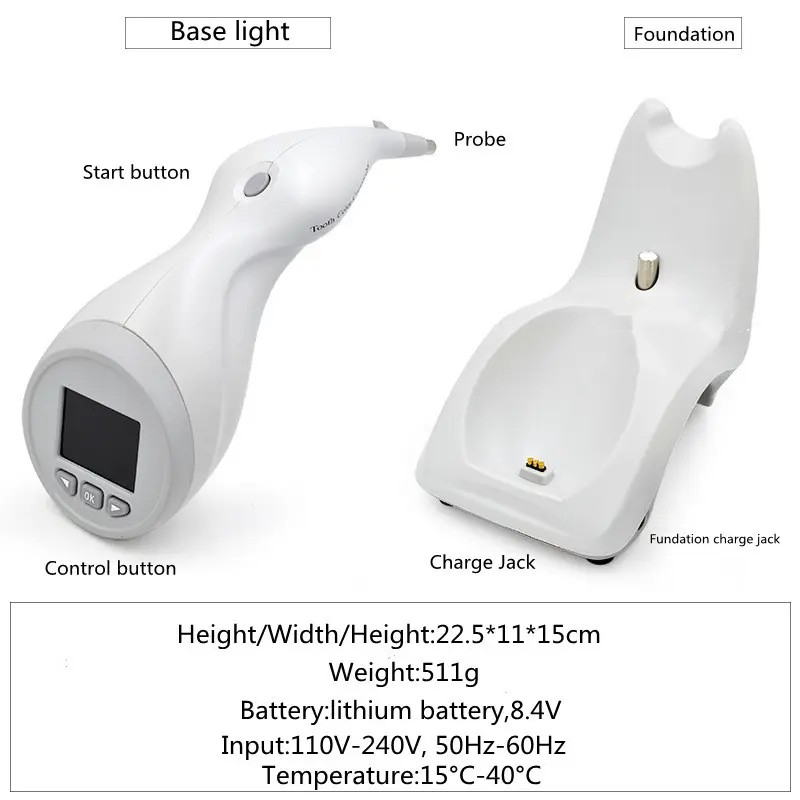JUMTOP歯科用デジタルシェードガイド、光電式カラーコンパ - Teeth Whitening Shade Guide のレビューと価格