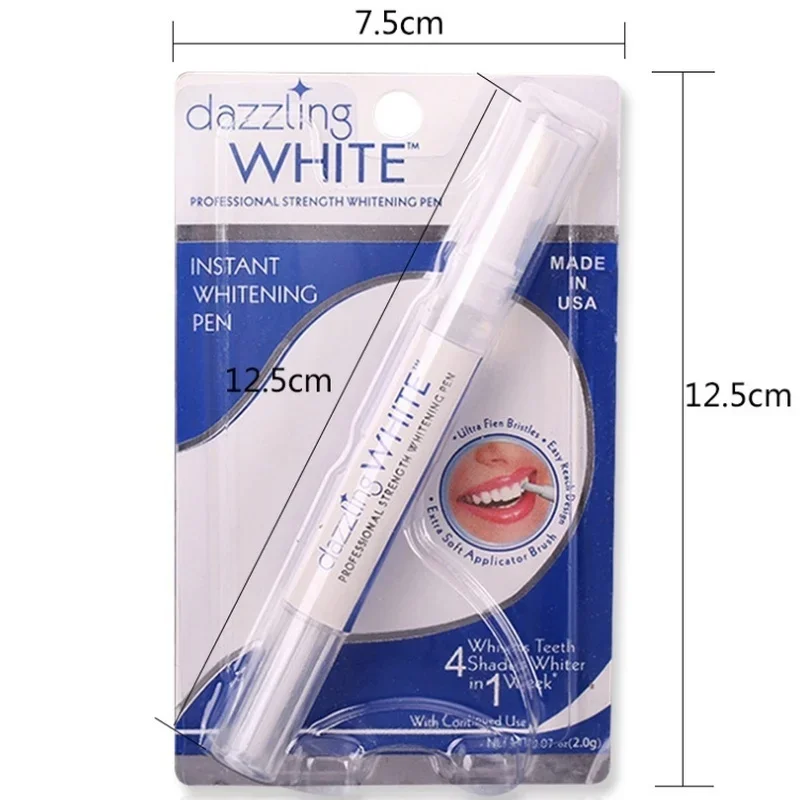 携帯用歯のホワイトニングジェルペン、歯の汚れクリーナー、黄色 - Teeth Whitening Gel Pen のレビューと価格