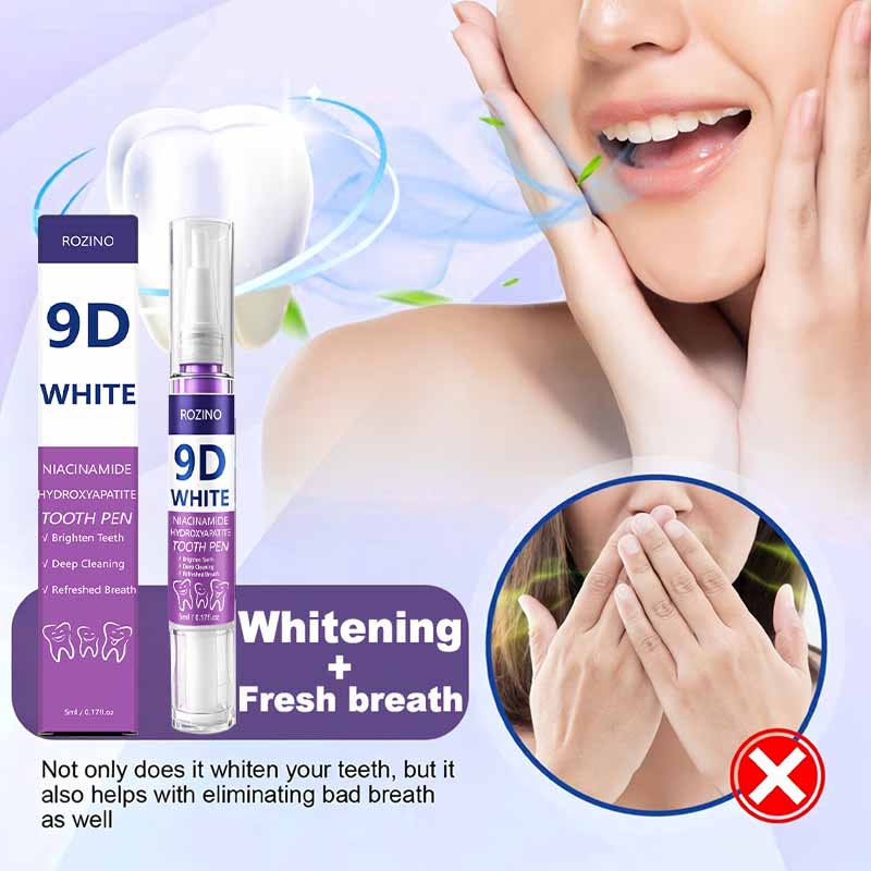 ROZINO 9D ホワイトニング歯磨きペン ナイアシンアミ - Teeth Whitening Gel Pen のレビューと価格
