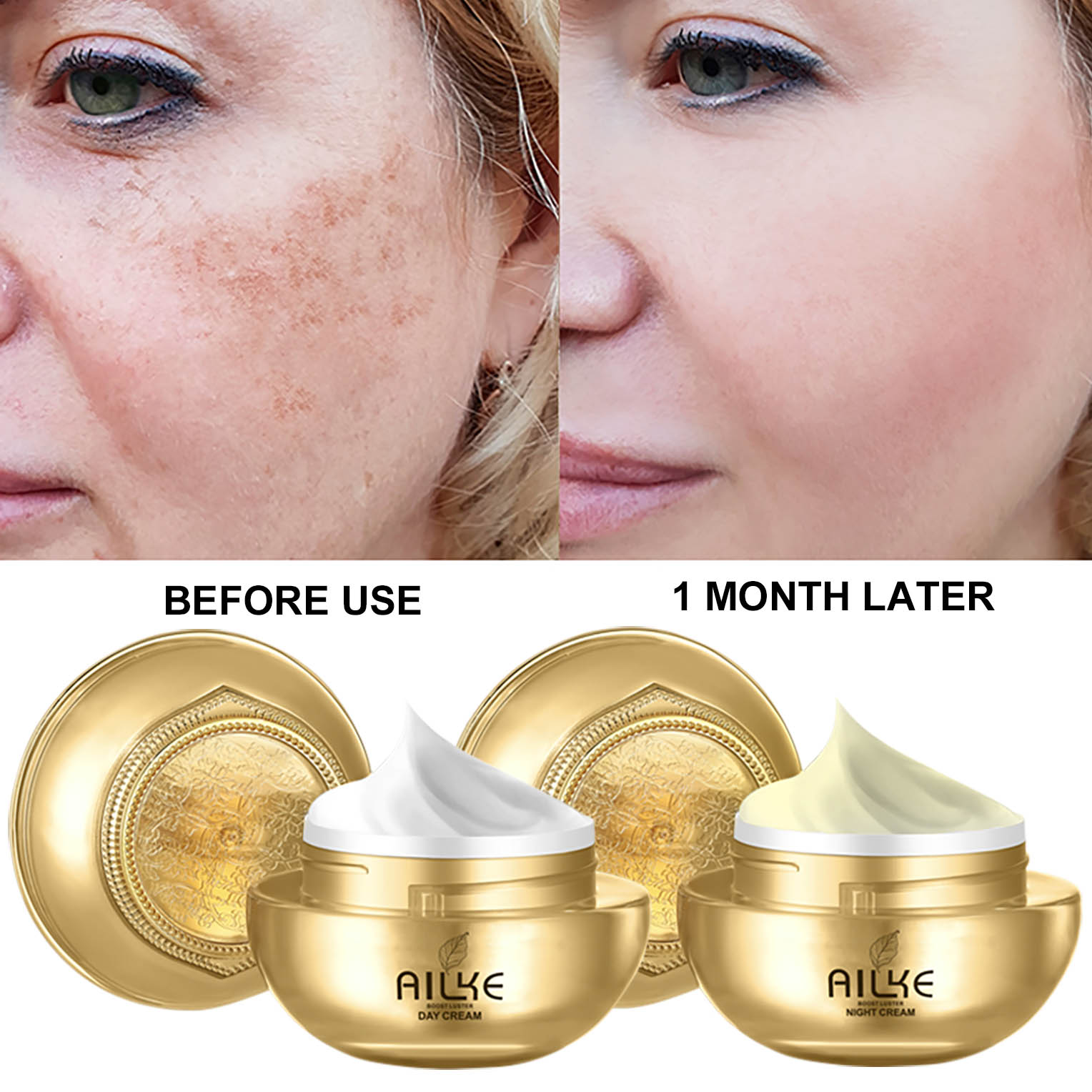 AILKE美白スキンケアセット、シワ、シミを軽減、均一な肌色 - Charcoal Whitening Paste のレビューと価格