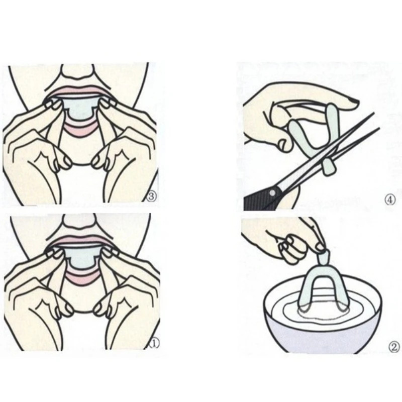 2/4/12 個抗いびき睡眠マウスガードナイトガードガムシー - Dental Guard Night のレビューと価格