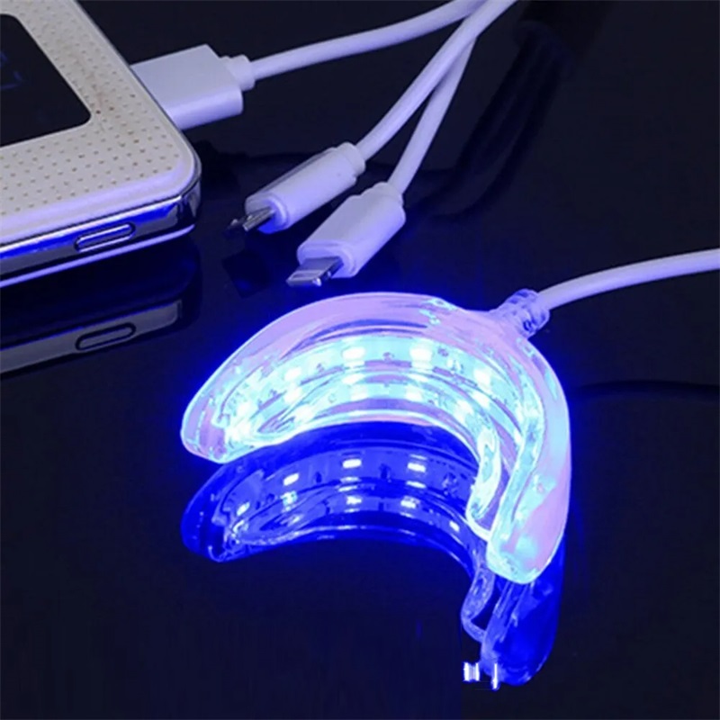歯のホワイトニング アクセラレーター スマート LED ブル - Teeth Whitening Gum のレビューと価格