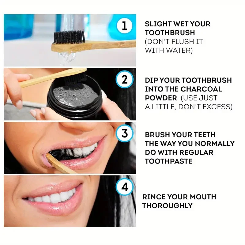歯の美白ホワイトニングパウダーディープクリーニングプラークの - Teeth Whitening Powder のレビューと価格